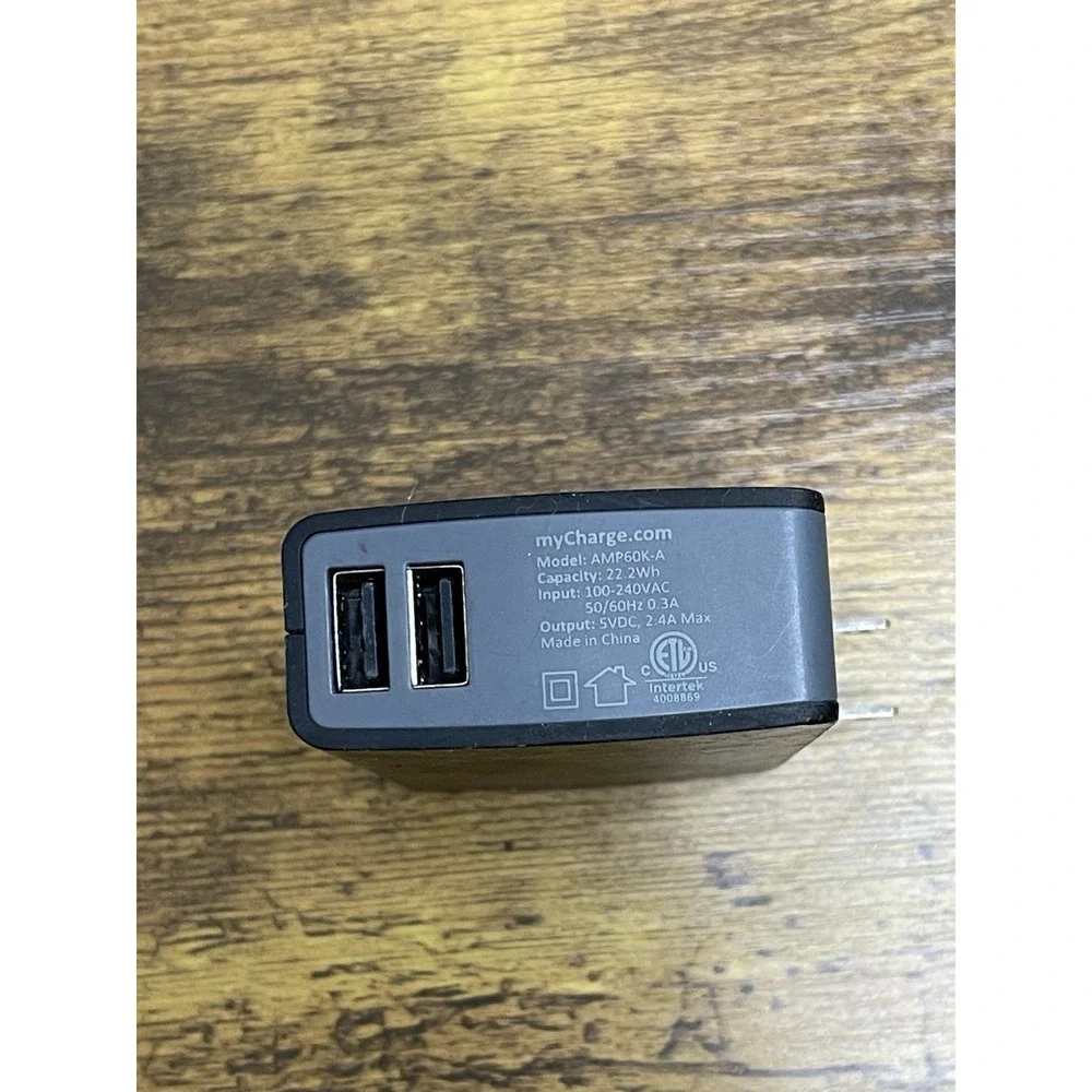 Portable Charger myCharge AMP60K-A 22.2 Watts in: 5v